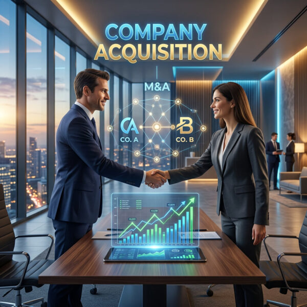 Acquisition – רכישת חברה: אסטרטגיות ומיזוגים לחברות טכנולוגיה