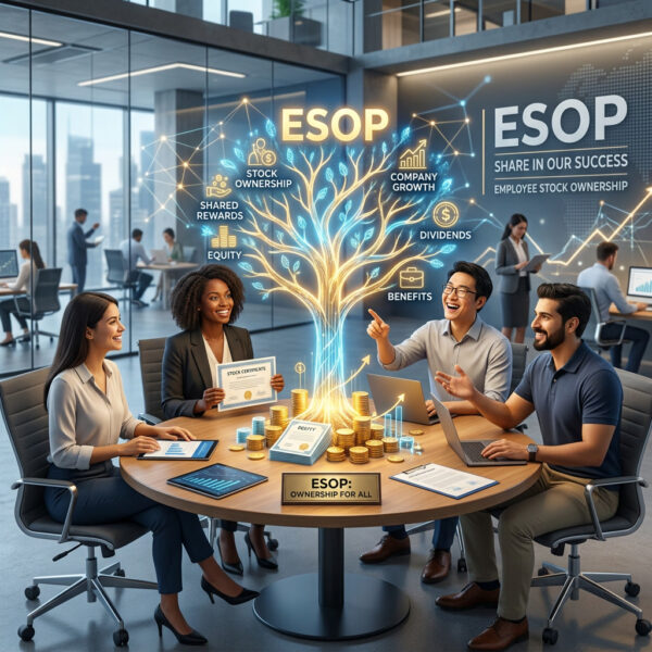 ESOP תוכנית אופציות לעובדים: יתרונות, מוטיבציה והשקעה בעובדים